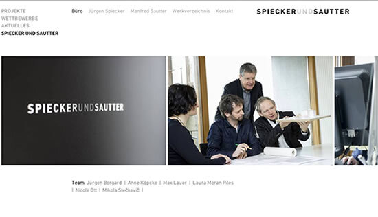 Architekturbüro Spiecker und Sautter - das Team