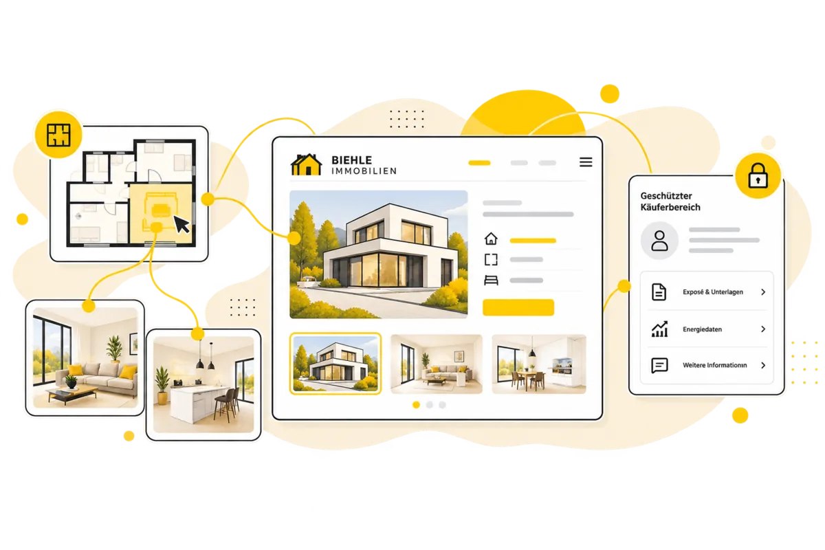Technische Darstellung: Biehle Immobilien