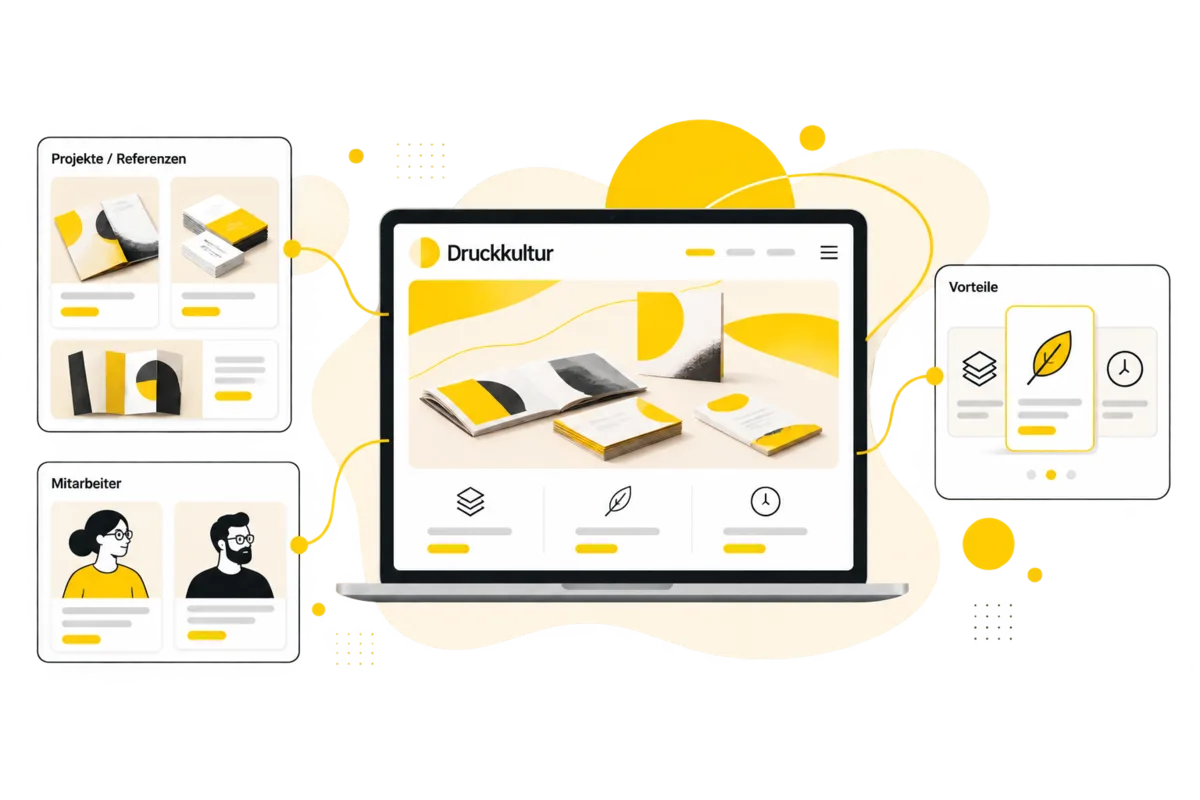 Technische Darstellung: Druckkultur