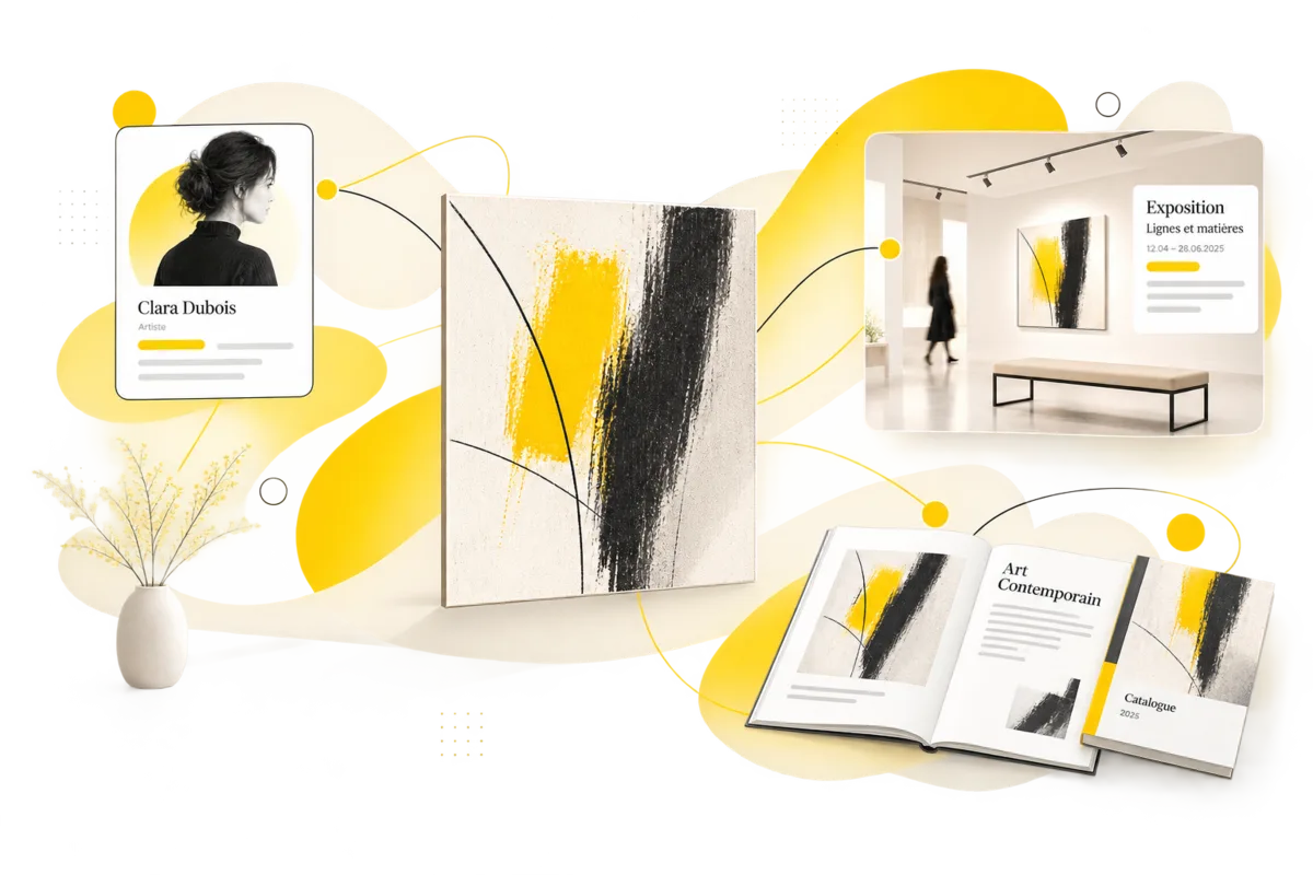 Technische Darstellung: Galerie des Modernes